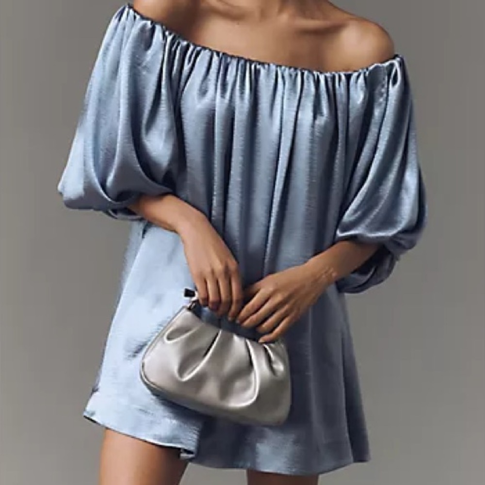 Elegant blue Women's dress